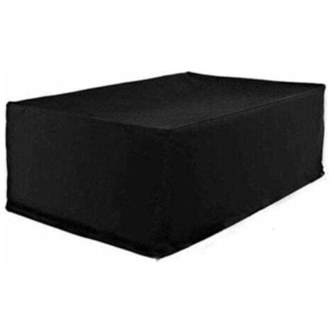 Garden Table Cover 120 x 120 x 74cm, Waterproof Protective Tarpaulin for Garden Furniture and Winter Storage (1/4)