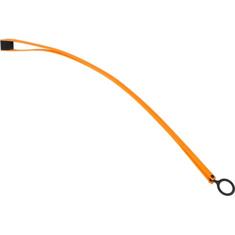Anneau de traction autobloquant double cercle pour câble d'équipement sportif extérieur, orange (1/5)
