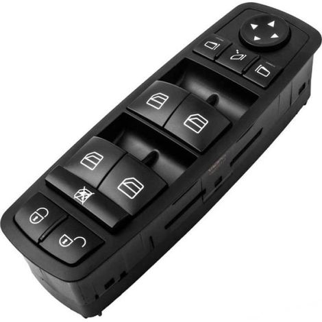 Interrupteur de lève-vitre électrique - A1698206710 - Compatible avec W169 W245 - Pièces automobiles (1/4)