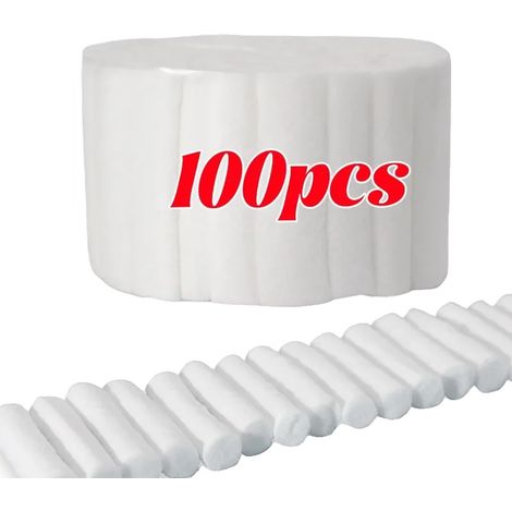 Rotoli di cotone dentale, materiale ad alta purezza, applicazioni versatili, 1x3,8cm-1 (1/2)