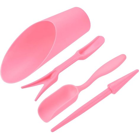 Attrezzi per il trapianto in giardino - Kit per la coltivazione di piante succulente - Rosa (1/4)