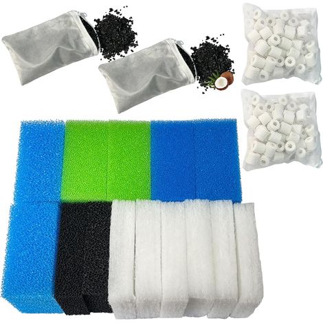 2 Ensembles de Milieux de Filtration pour Aquarium Compatibles avec Bioflow 3.0 M (1/5)