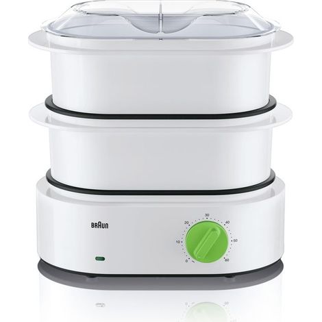 Braun Tribute Collection FS 3000 Cuociriso Bianco Verde