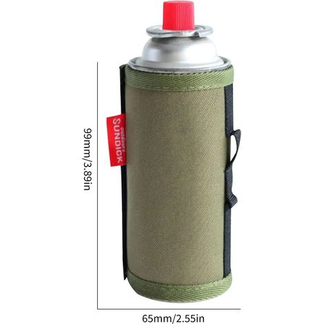 Étui de rangement extérieur pour réservoir d'essence, housse de protection antichute pour bidon d'essence, sac de rangement camouflage pour réservoir de bouteille, boîte à mouchoirs pour camping et pi (1/5)