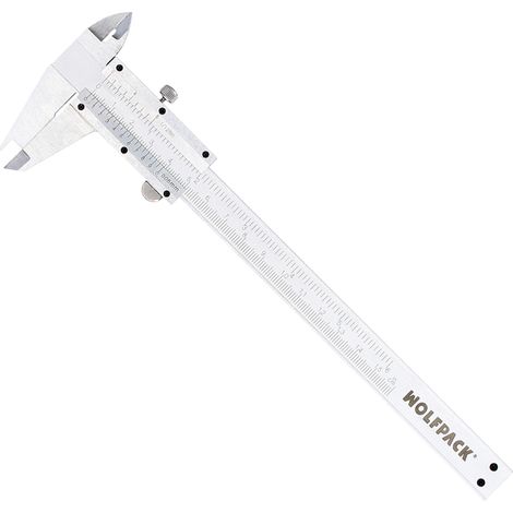 Calibro professionale in acciaio inox 150 mm. Alta precisione (1/5)