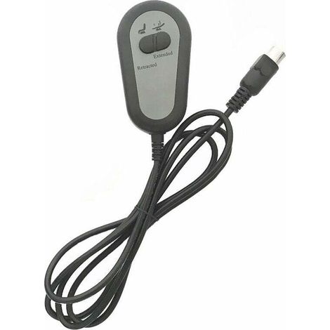 Fernbedienung für Relaxsessel, manueller Steuerschalter mit 2 Tasten und 5 Polen für die meisten elektrischen Relaxsessel und Aufstehsessel