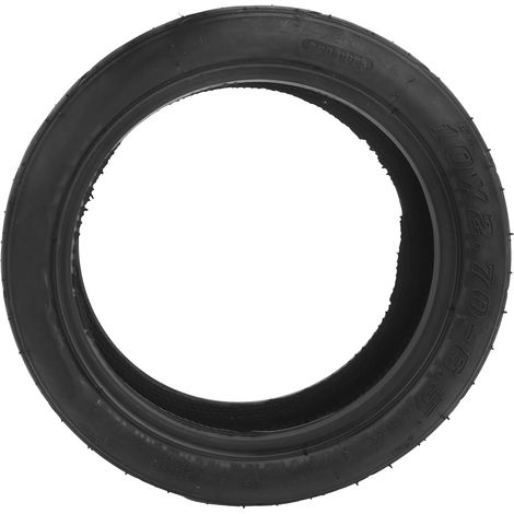 10x2.70-6.5 Enveloppe de roue en caoutchouc sous vide pour trottinette électrique 10 pouces pneu de rechange (1/5)