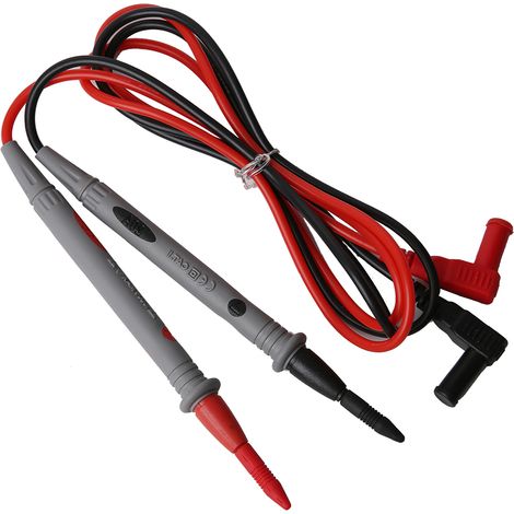 cordons de test en silicone pour multimètre AC/DC 1000 V, stylo testeur pour électricien, 20 A (1/5)