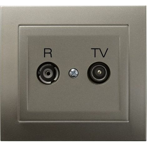 Prise antenne Ospel gpa-wk 45 plastique IP20 encastrable