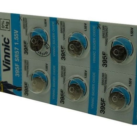 Pack de 10 piles Vinnic pour VARTA V399 (1/2)