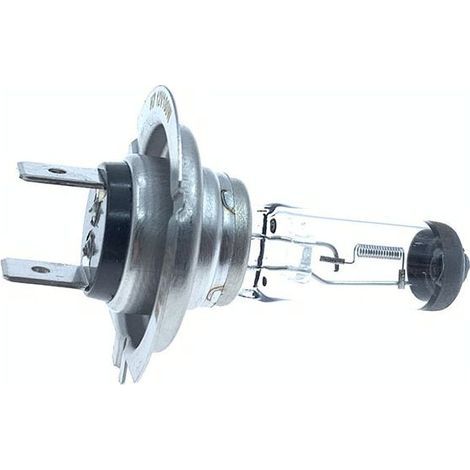 Douille H7 décentrée en céramique pour ampoule de voiture avec fil de cuivre et fiche à deux broches. Douille H7 pour ampoule de voiture - Ampoule simple