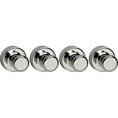 Maul Aimant Néodyme (Ø x H) 20 mm x 24 mm cône argent 4 pc(s) 6168896 Y094721 (1/5)