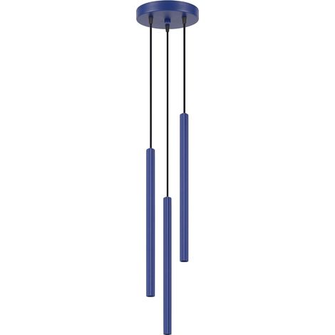 Pendelleuchten Arche ultramarin 3xG9 20cm Stahl Sollux (1/5)