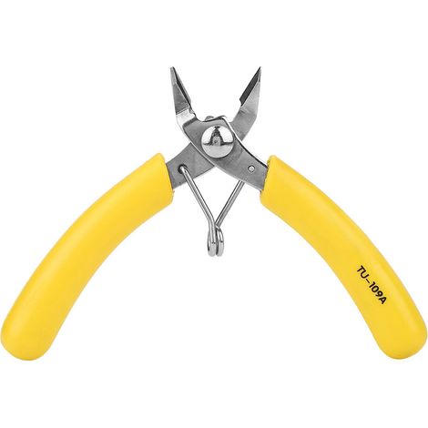 Electronic Diagonal Pliers Cable Side Cutting Nippers Wire Cutter Tool TU‑109A