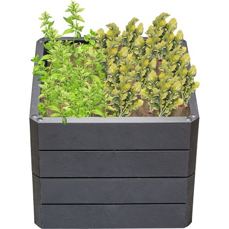 GARANTIA ERGO QUADRO S 50 bancal elevado Stone, incl. sistema de ahorro de agua FLORA (1/5)