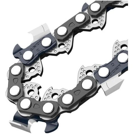 Lot de 2 chaînes 52 maillons – Longueur 35 cm (14 pouces) – Pour coupe précise bois dur – Compatible tronçonneuses guide (1/5)