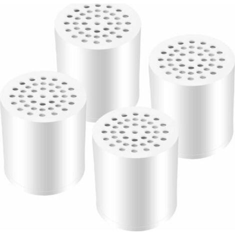 4er-Set universelle 15-stufige Duschfilter – Wasserenthärter – Entfernt Chlor, Schwermetalle, Eisen und andere Ablagerungen – Hocheffizienter Wasserenthärter (1/5)