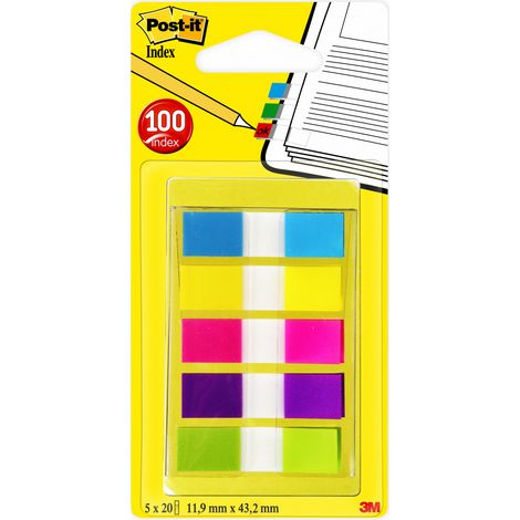 Post-It 6835CB intercalare Indice a linguetta vuota Multicolore