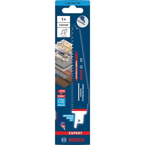 Bosch EXPERT Säbelsägeblatt Multi Material Demolition S969XHM