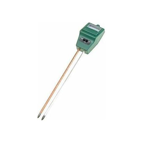 Testeur de sol 3 en 1 à double sonde, testeur d'humidité et de pH à tête carrée (1/5)