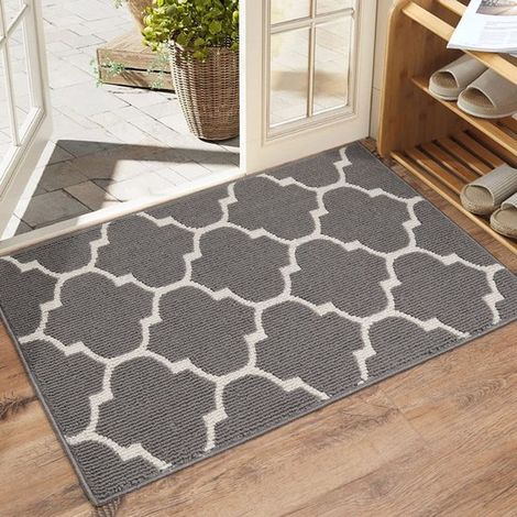 Alfombra para el suelo，L-80120cm，Alfombra de entrada，Alfombra de cocina，Adecuada para usar junto al fregadero (1/5)