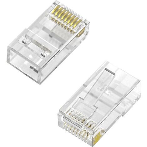 Conector RJ45 Aisens A139-0656 Transparente (1/2)