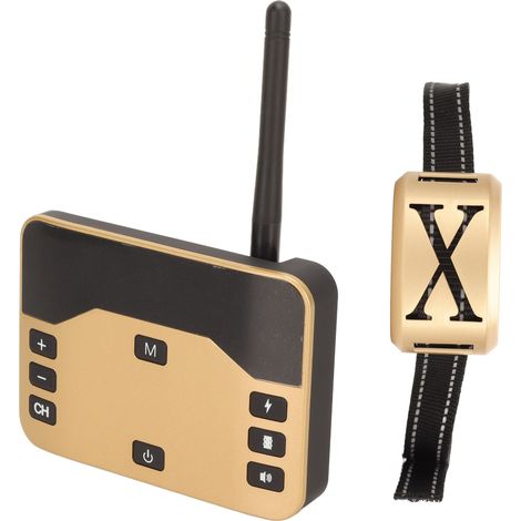 Clôture électrique sans fil pour chiens 2 en 1, étanche IP67, avec collier de dressage rechargeable et système de confinement (1/5)
