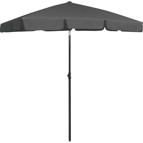 Maison Exclusive - Strandschirm Anthrazit 180x120 cm (1/5)