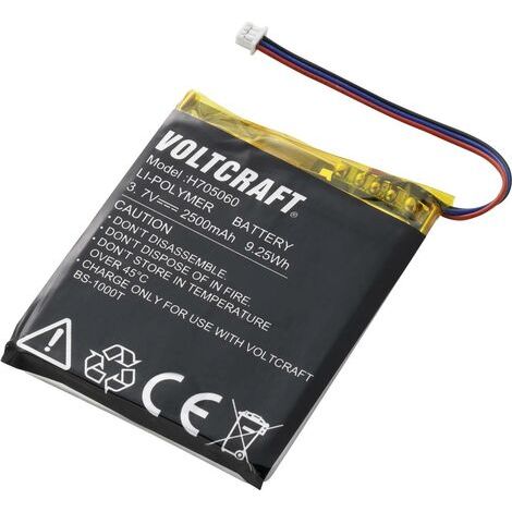 VOLTCRAFT BS-BAT Batterie de rechange V708491 (1/5)