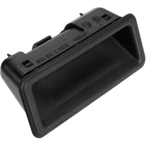 BARKBUSTERS Bouton-poussoir de déverrouillage du couvercle de hayon 51247118158 pour E88 E82 E90 E91 E92 E93 E60 E61 X1 X5 X6 – Bouton d'ouverture de poignée de hayon de haute qualité (1/4)