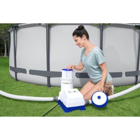 Bestway Pompe de filtration tactile connectée 7570 L/h