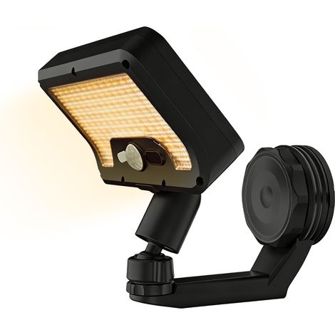 2 lampes solaires magnétiques, lampe magnétique à détecteur de mouvement pour l'extérieur, Luminaire (1/5)