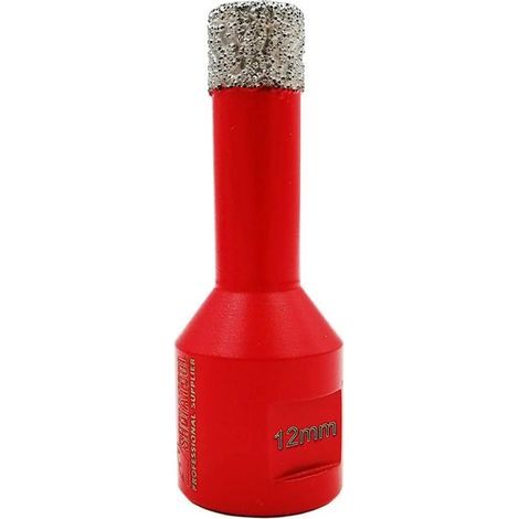 Ineasicer Forets Diamant 12mm Trépans de Forage avec Filetage M14 pour Perçage à sec en Porcelaine Carrelage Granit Marbre (1/5)