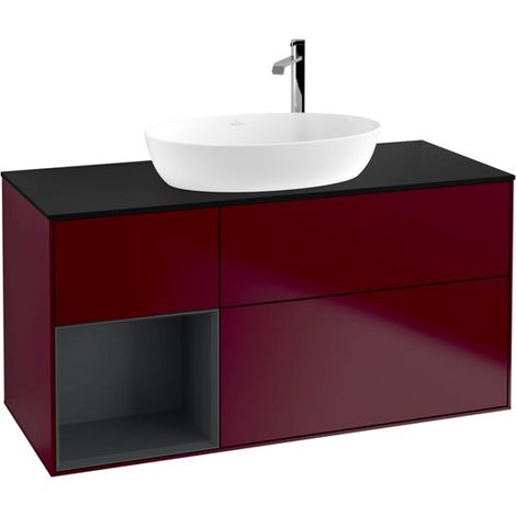 Villeroy & Boch G942HGHB Meuble sous-lavabo Finion G94 (1/2)