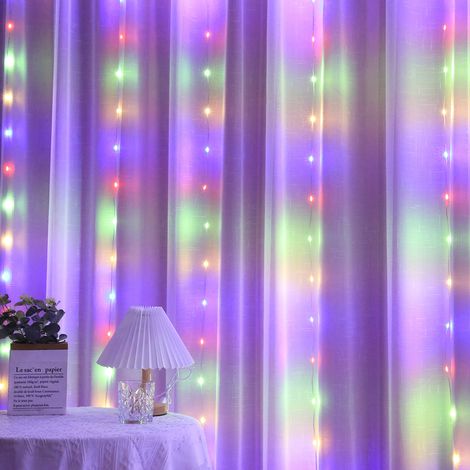 Guirnalda de luces LED flexible de cobre, 3 m con 30 LED, IP43, pilas AA (3 m, cobre) (1/5)
