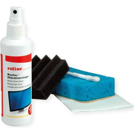 kit di pulizia roline 19.04.4140 soluzione 125ml spugne (1/4)