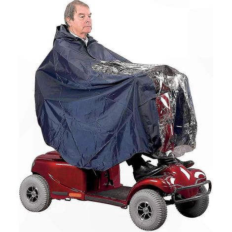 Housse de scooter imperméable et résistante aux UV, bleu marine, protection toutes saisons contre la pluie et la neige (1/5)