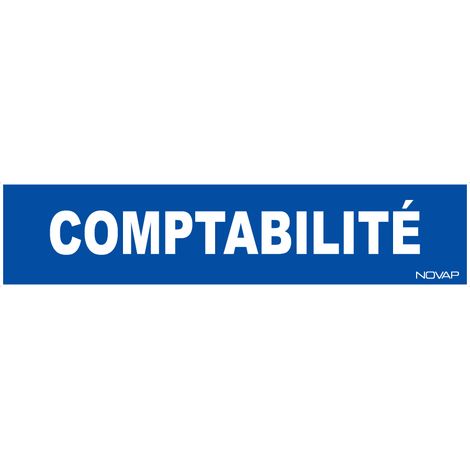 Panneau Comptabilité - Rigide 330x75mm - 4120171