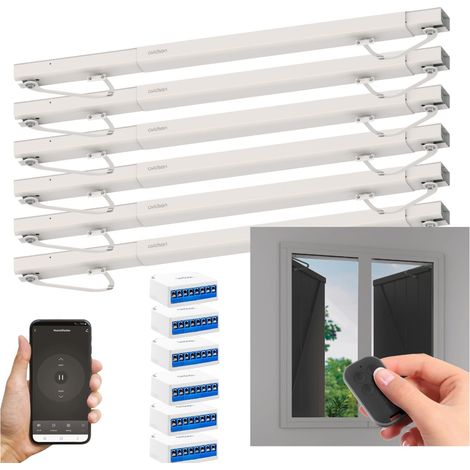 Lot de 6 motorisations connectées pour volet battant Avidsen Home Open W