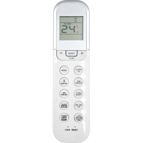 Fernbedienung für Klimaanlagen, kompatibel mit Midea RG36F /BGEF RG36F2 /BGEF RG36F4 /BGEF Klimaanlagen-Fernbedienung (1/4)