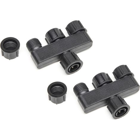 2er-Set Stromverteiler für 12V-System Zubehör für Stableuchten Serie Amalfi IP44 (1/3)
