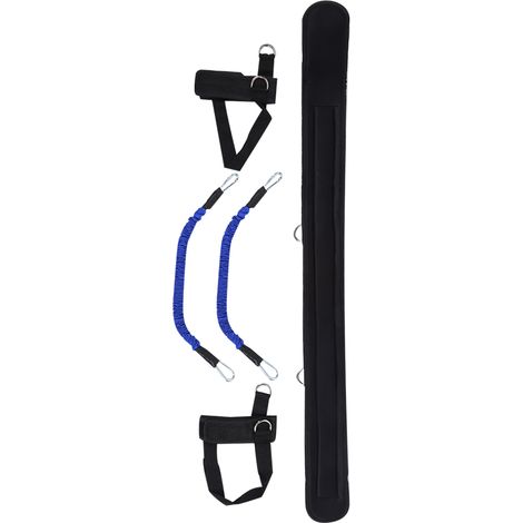 Sangle élastique de résistance pour jambes, entraînement de saut musculaire, corde de tirage fitness, équipement complet pour exercices physiques (1/5)