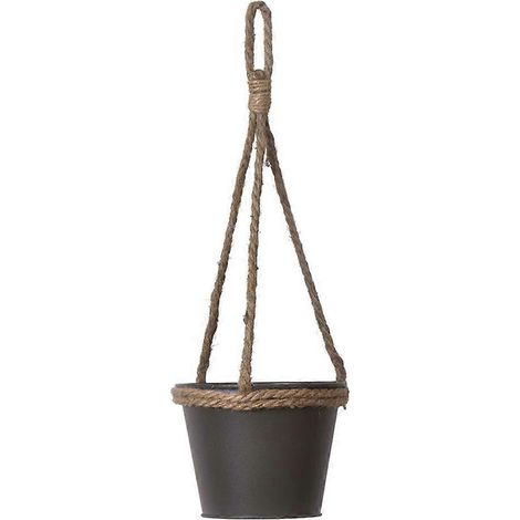 Pots de fleurs suspendus pour bureau, balcon, jardinière décorative, plante suspendue de jardin