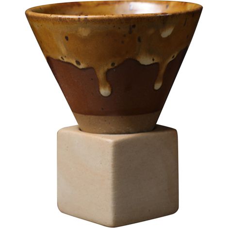 Mug japonais en céramique de 200 ml, tasse à café/latte avec base. (1/4)