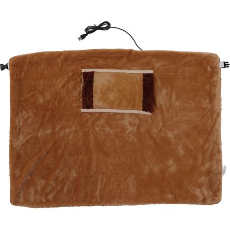 Couverture chauffante, coussin chauffant électrique, 80 x 57 cm, couverture chauffante lombaire (1/5)