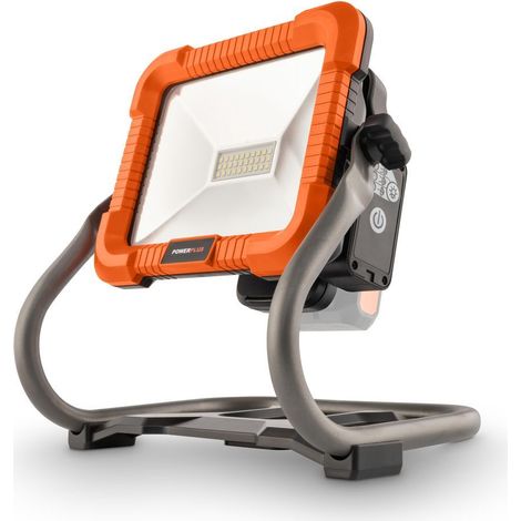 Powerplus Dual Power Projecteur LED Rechargeable POWDP8031 - Lampe de Chantier de 20 V et 2700 lm - sans Batterie ni Chargeur (1/5)