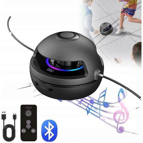 Corde à sauter musicale, corde à sauter électrique Bluetooth automatique intelligente, machine à compter automatique pour le fitness des adultes et des enfants. (1/5)