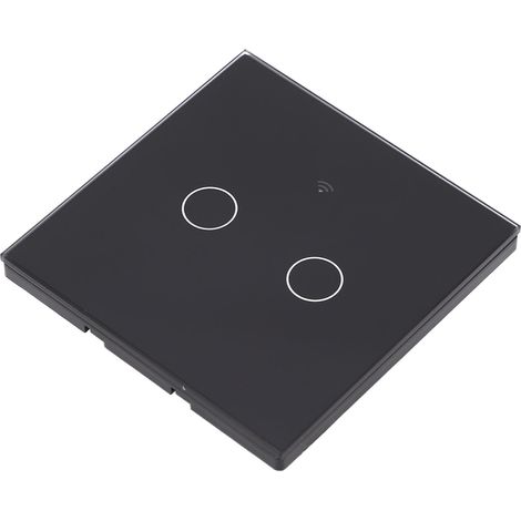 Interrupteur à distance bidirectionnel WiFi AC 80-260 V 10 A avec commande tactile et relais temporisé (1/5)