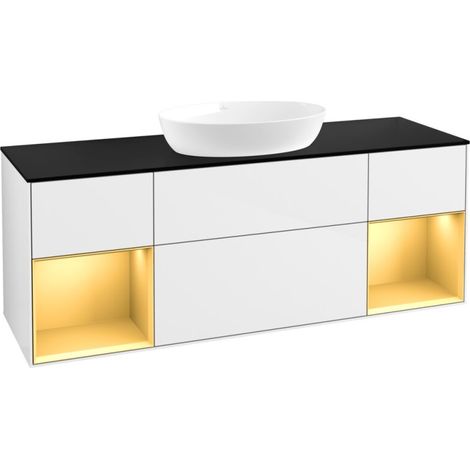 Villeroy & Boch FD02HFGF Meuble sous-lavabo Finion FD0 (1/2)