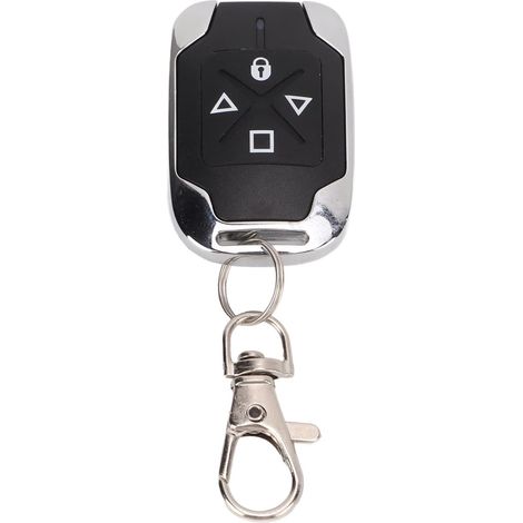 Télécommande sans Fil 433.92MHz 4 Canaux pour Portail Garage Moto Voiture Clonage Universel Portée 50m ABS Métal (1/5)